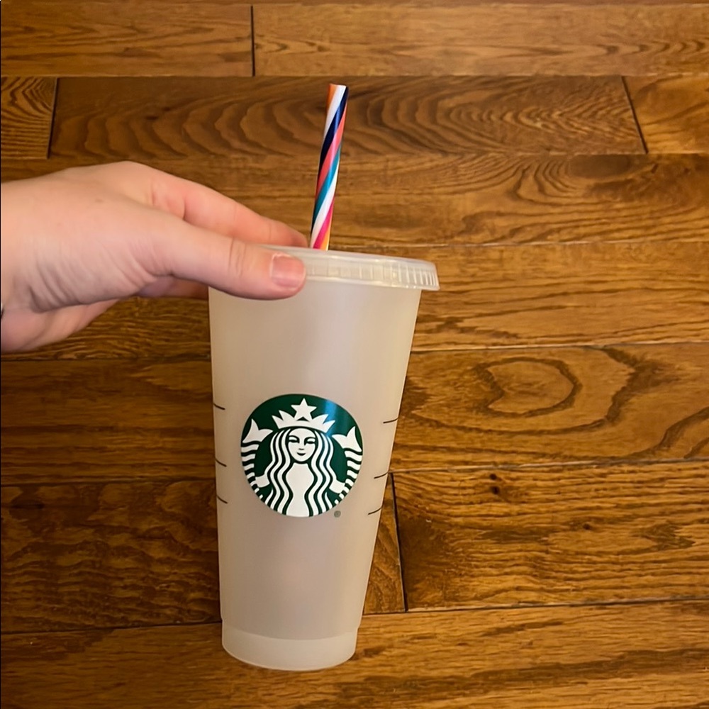 Starbucks Frosted color changing Cup